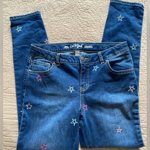 Girls Cat and Jack Embellished Skinny Jeans